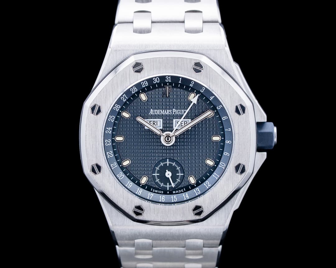 25807ST Royal Oak Offshore Triple Date SS Black Dial