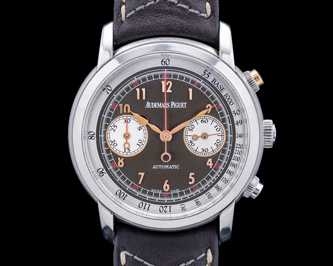 Audemars Piguet Jules Audemars "Gstaad Classic" Chronograph Titanium Gray Dial LIMITED
