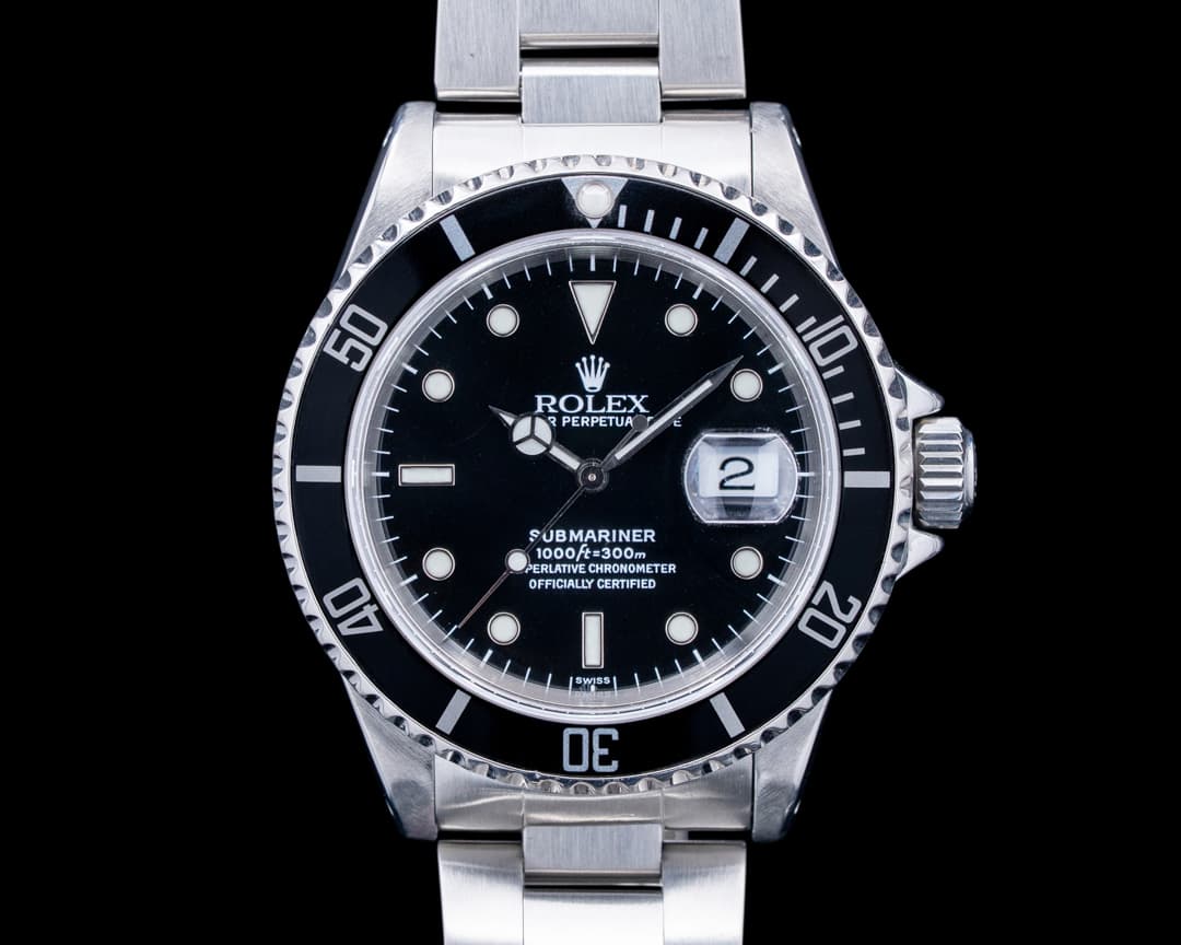 Image of Rolex 16610 Submariner SS Black "SWISS ONLY" Dial Circa. 1999
