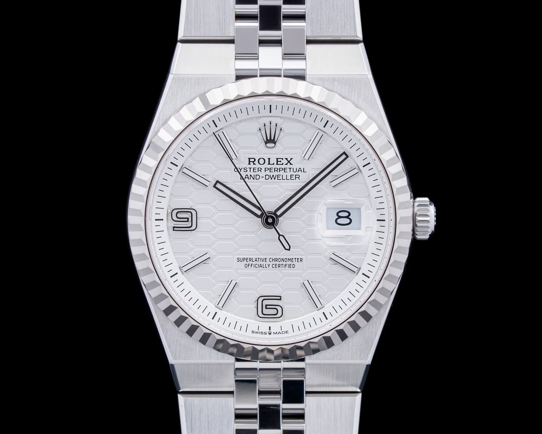 Rolex 127234 Land-Dweller 36MM SS White Dial 2026