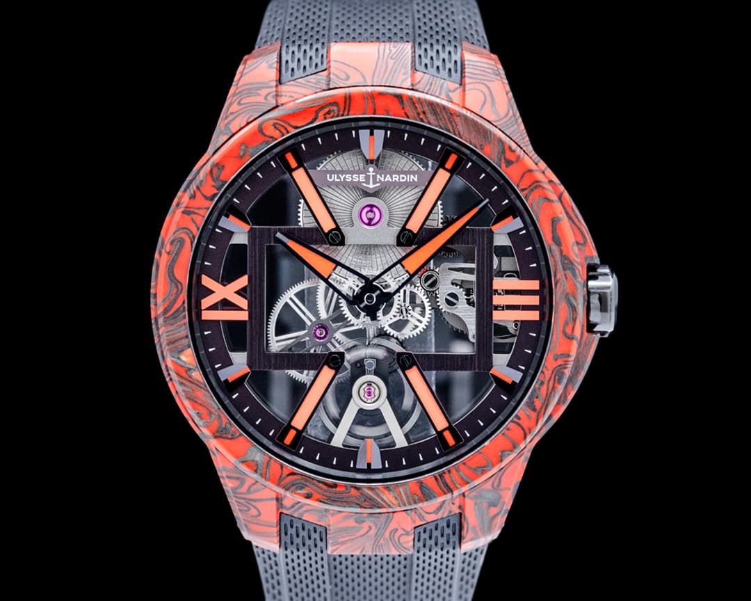 Ulysse Nardin Blast Skeleton X Magma Carbon Composite Skeleton Dial