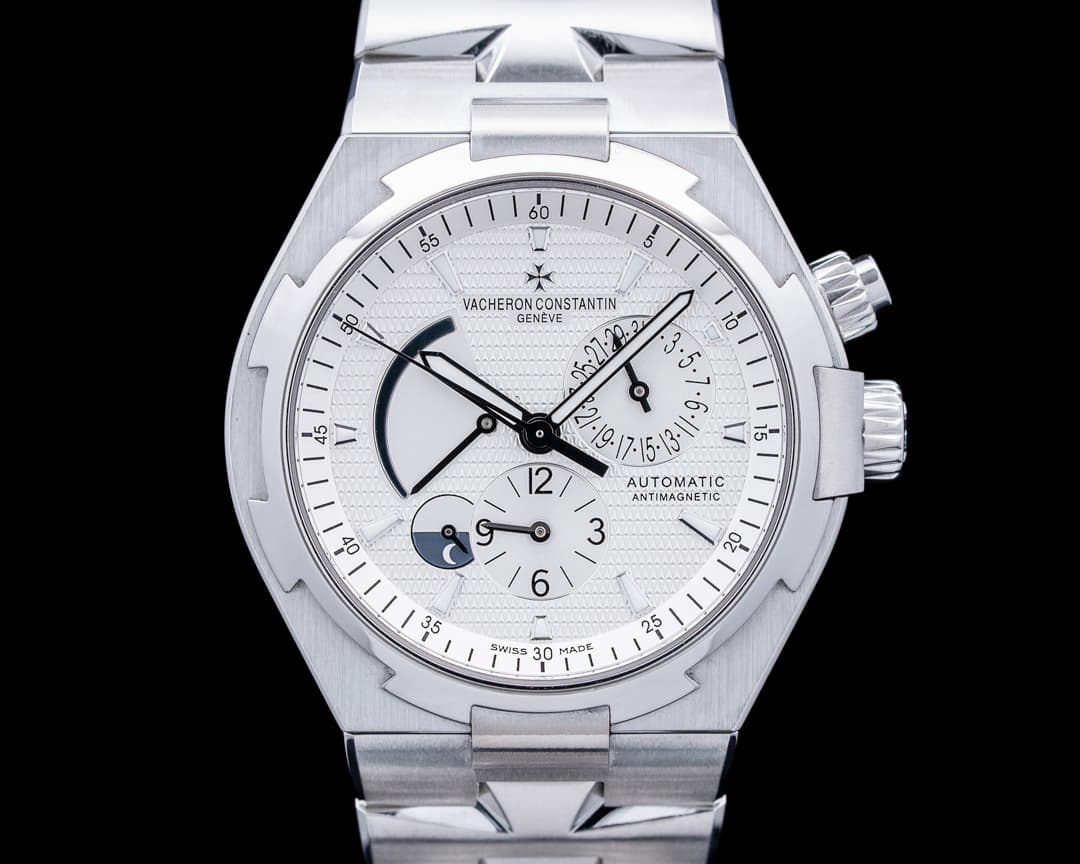 Vacheron Constantin 47450 Overseas Dual Time SS Silver Dial