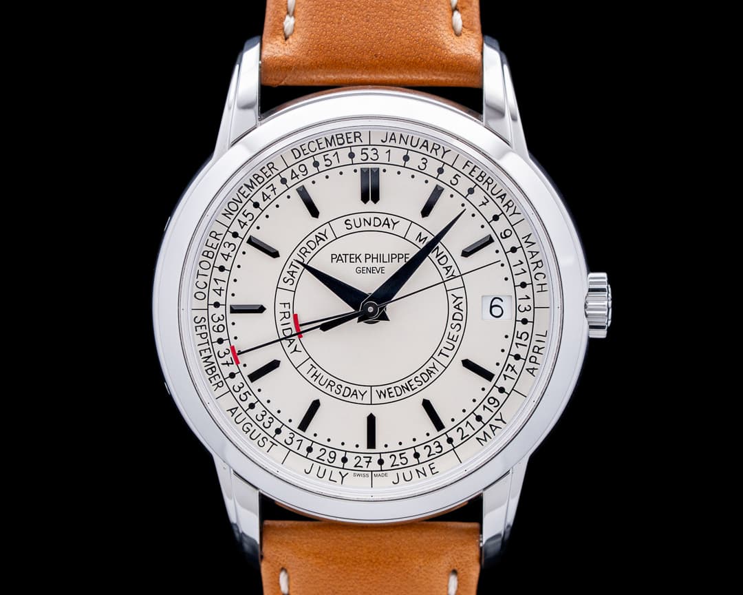Image of Patek Philippe 5212A Calatrava Weekly Calendar SS Silver Dial