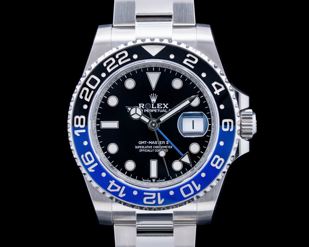 Rolex 126710BLNR GMT-Master II "Batman" SS Black Dial