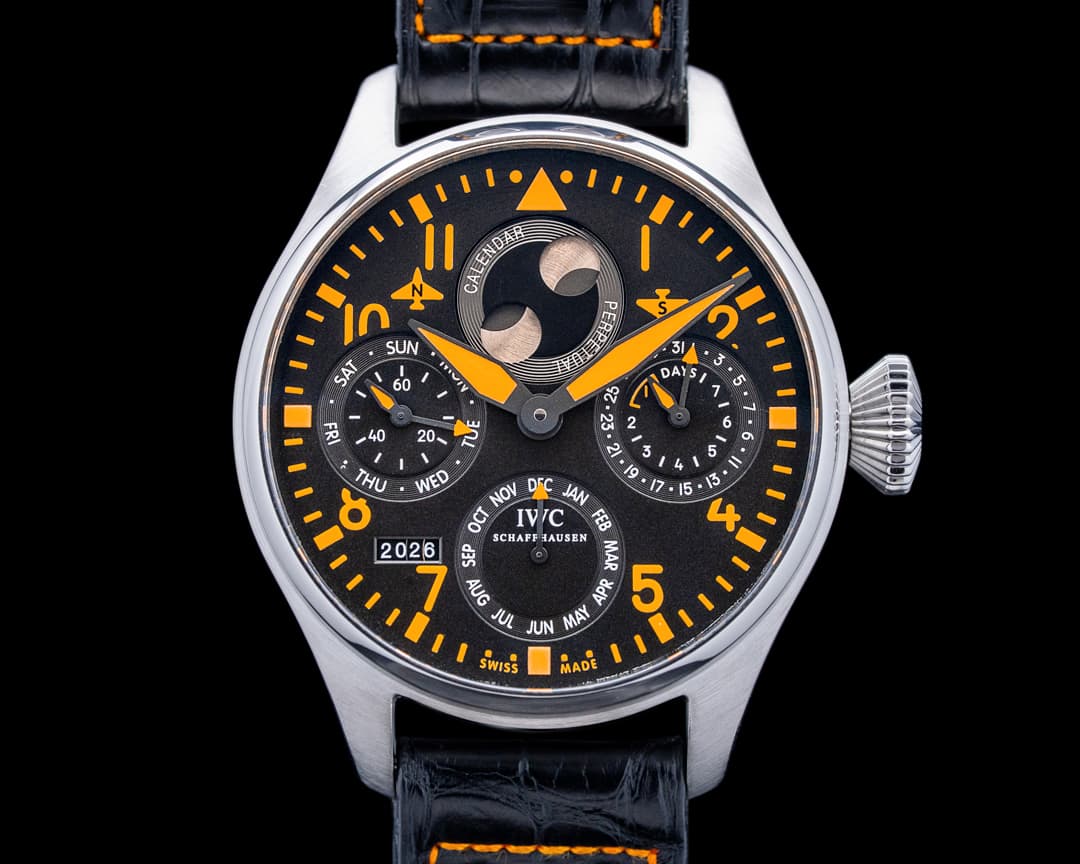 IWC IW502618 Big Pilot Perpetual Calendar SS Black Dial LIMITED