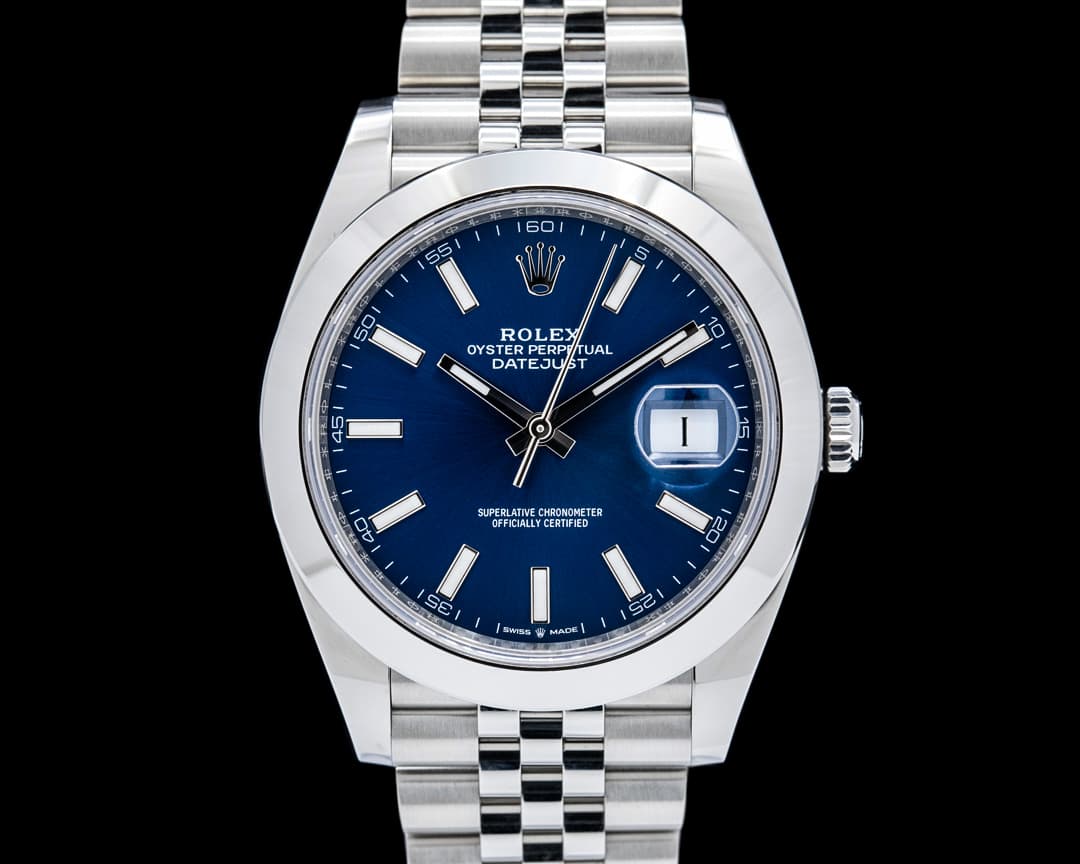 Rolex 126300 Datejust 41 SS Blue Dial 2026