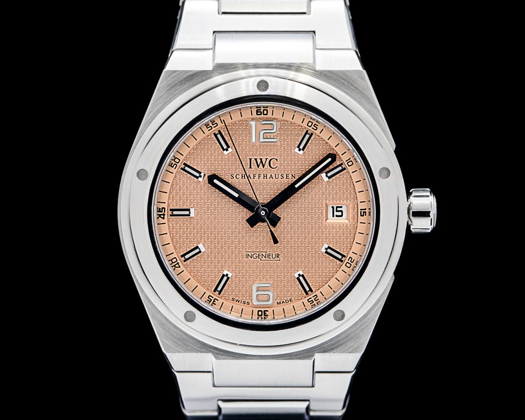 IWC IW322711 Ingenieur Automatic Japan Edition SS Salmon Dial LIMITED