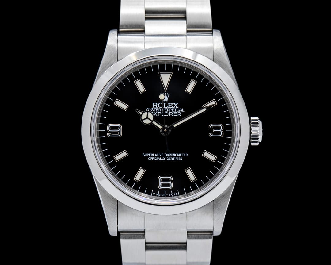 Rolex 14270 Explorer 36MM SS Black Dial Circa. 1997