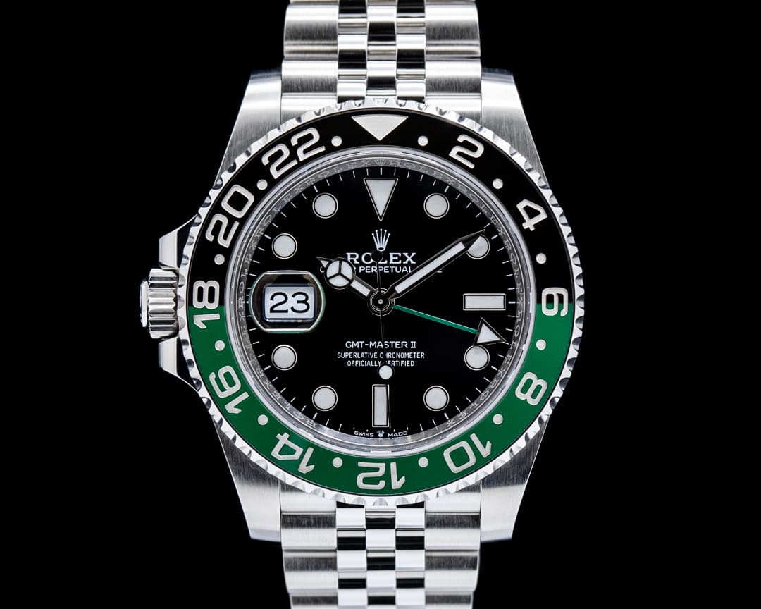 Rolex 126720VTNR GMT-Master II Left-Handed SS Black Dial 2025