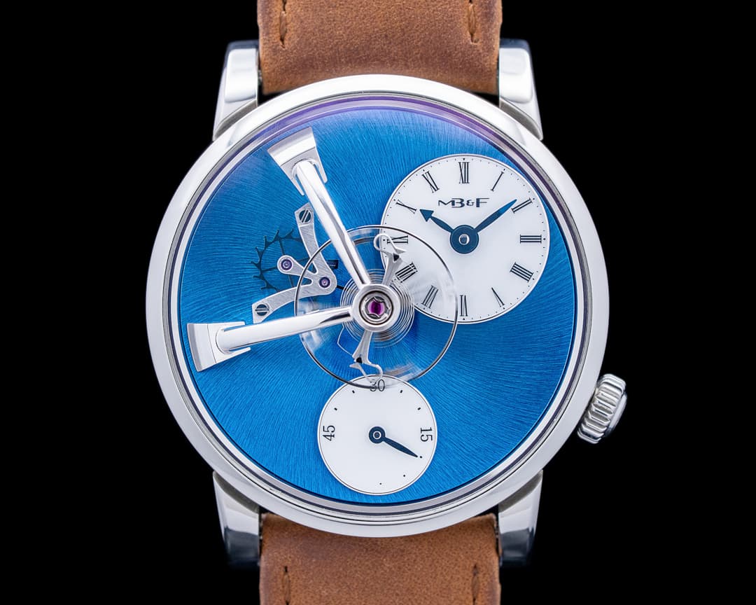 Image of MB&F LM101 Legacy Machine SS Blue Dial