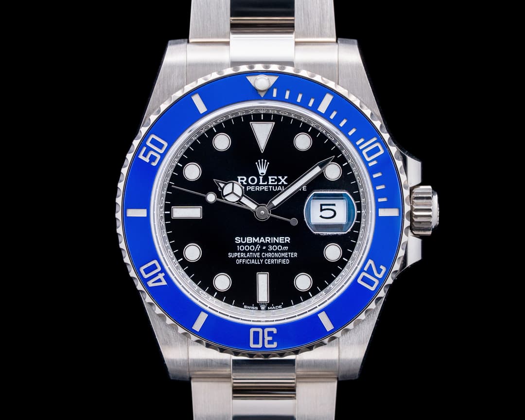 Rolex 126619LB Submariner Date 18K White Gold Black Dial
