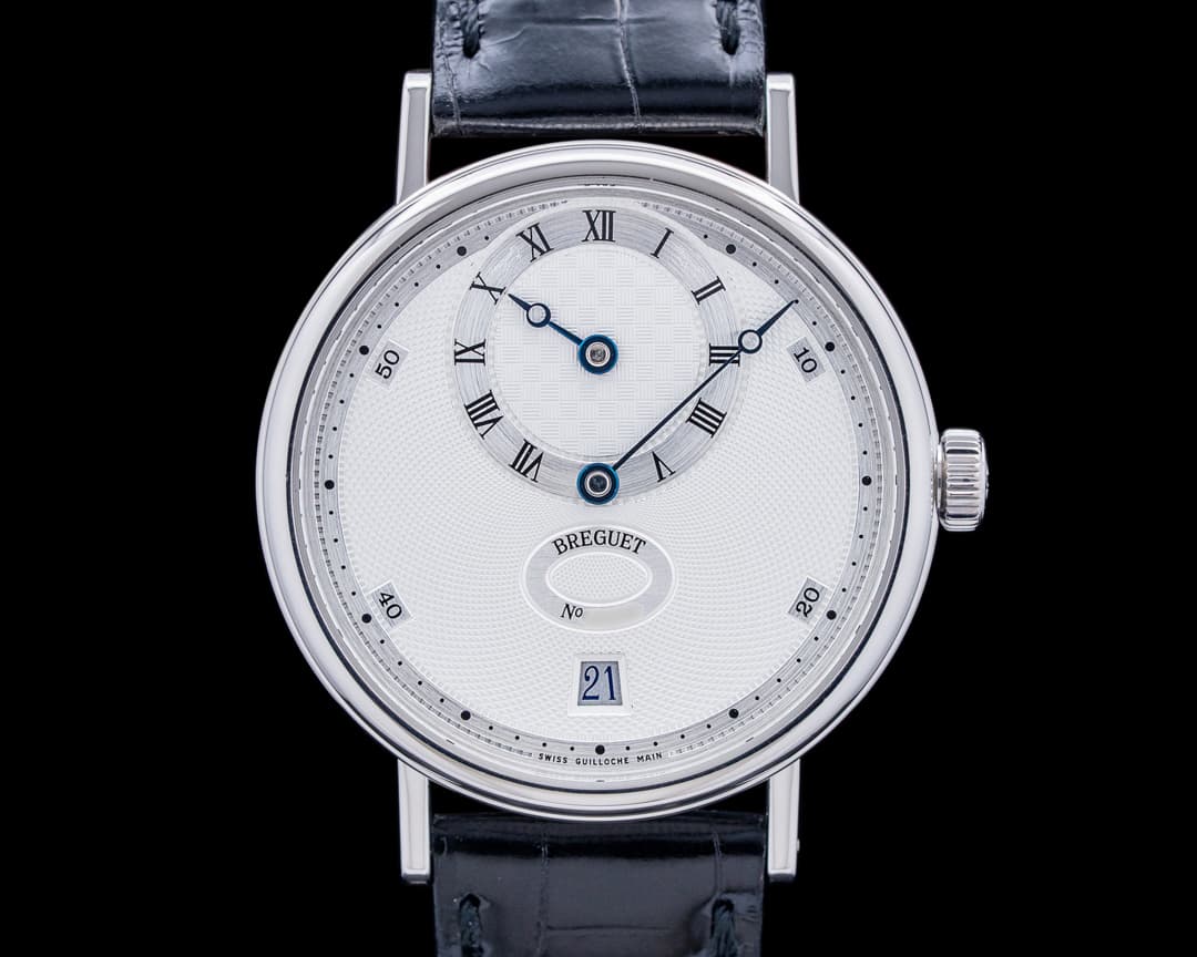 Breguet 5187PT Classique Regulator Platinum Silver Dial