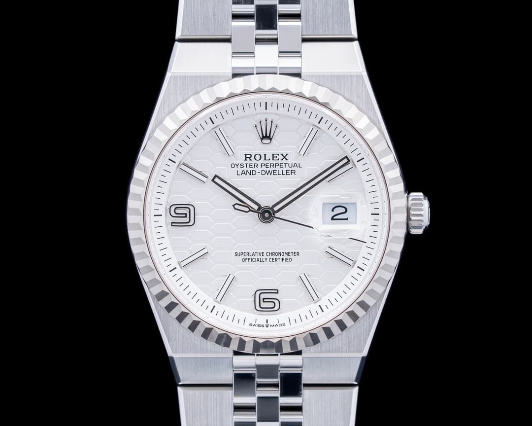 Rolex 127234 Land-Dweller 36MM SS White Dial 2026