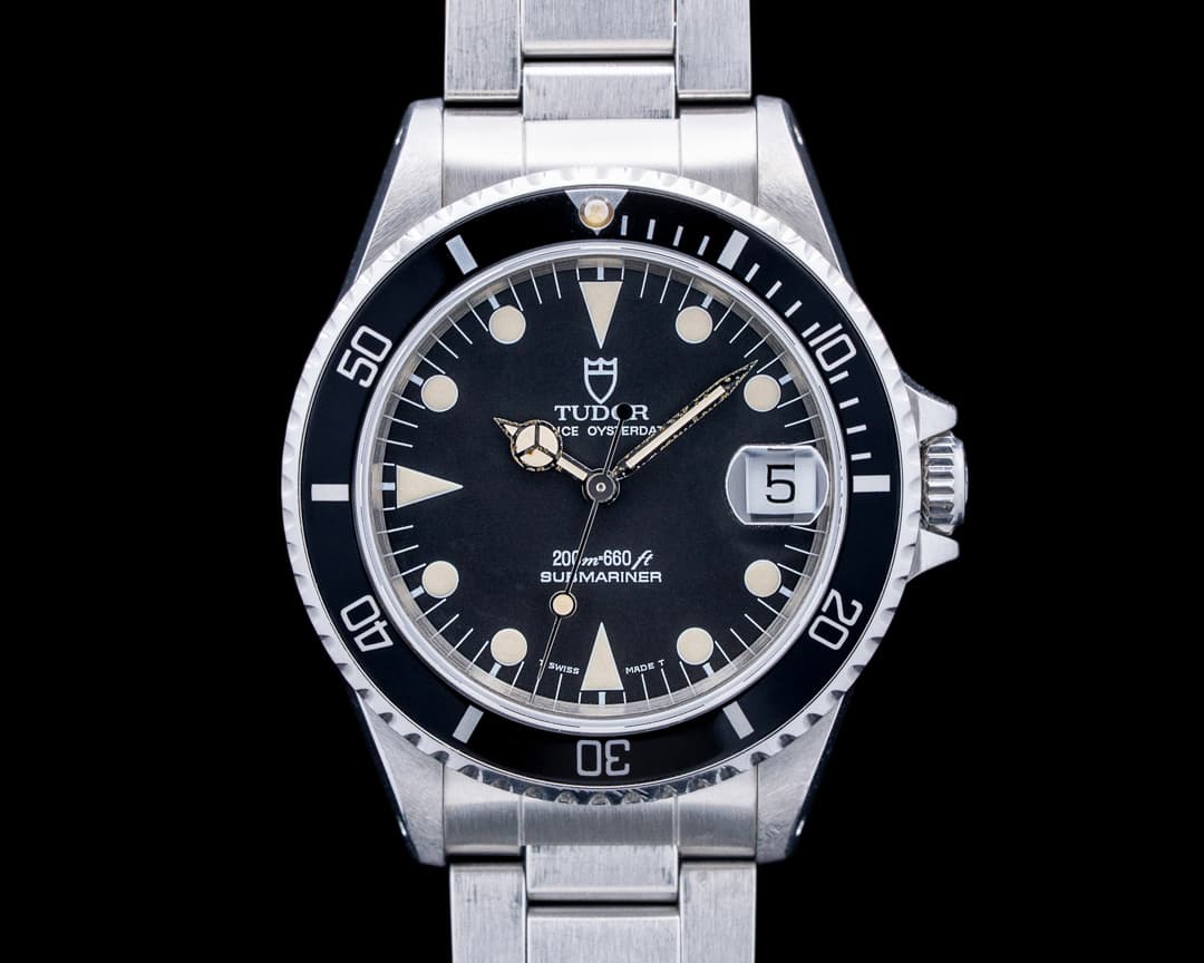 Tudor 75090 Submariner SS Black Dial