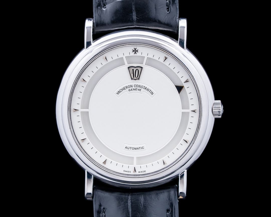Vacheron Constantin 43040 Saltarello Jump Hour Platinum Silver Dial