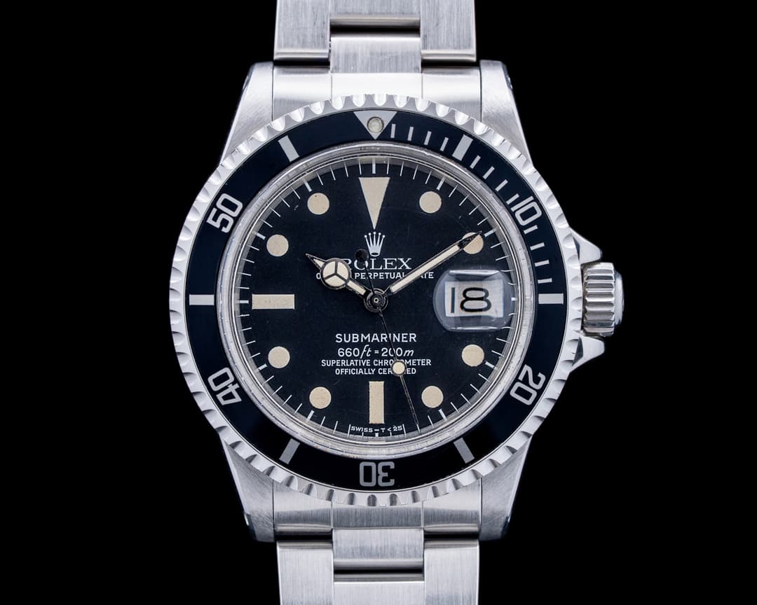 Rolex 1680 Submariner SS Matte Dial Circa. 1978