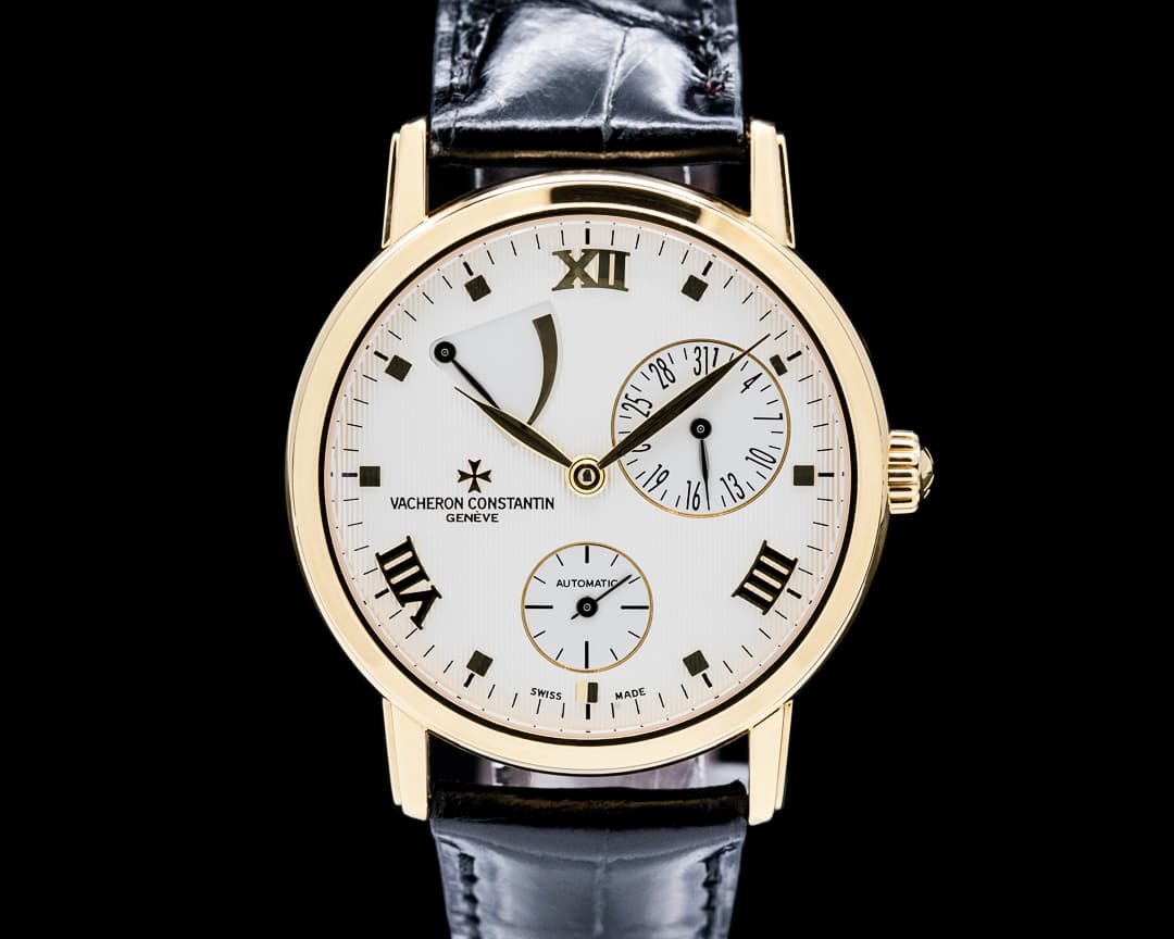 Vacheron Constantin 47200 Patrimony 18K Yellow Gold Silver Dial