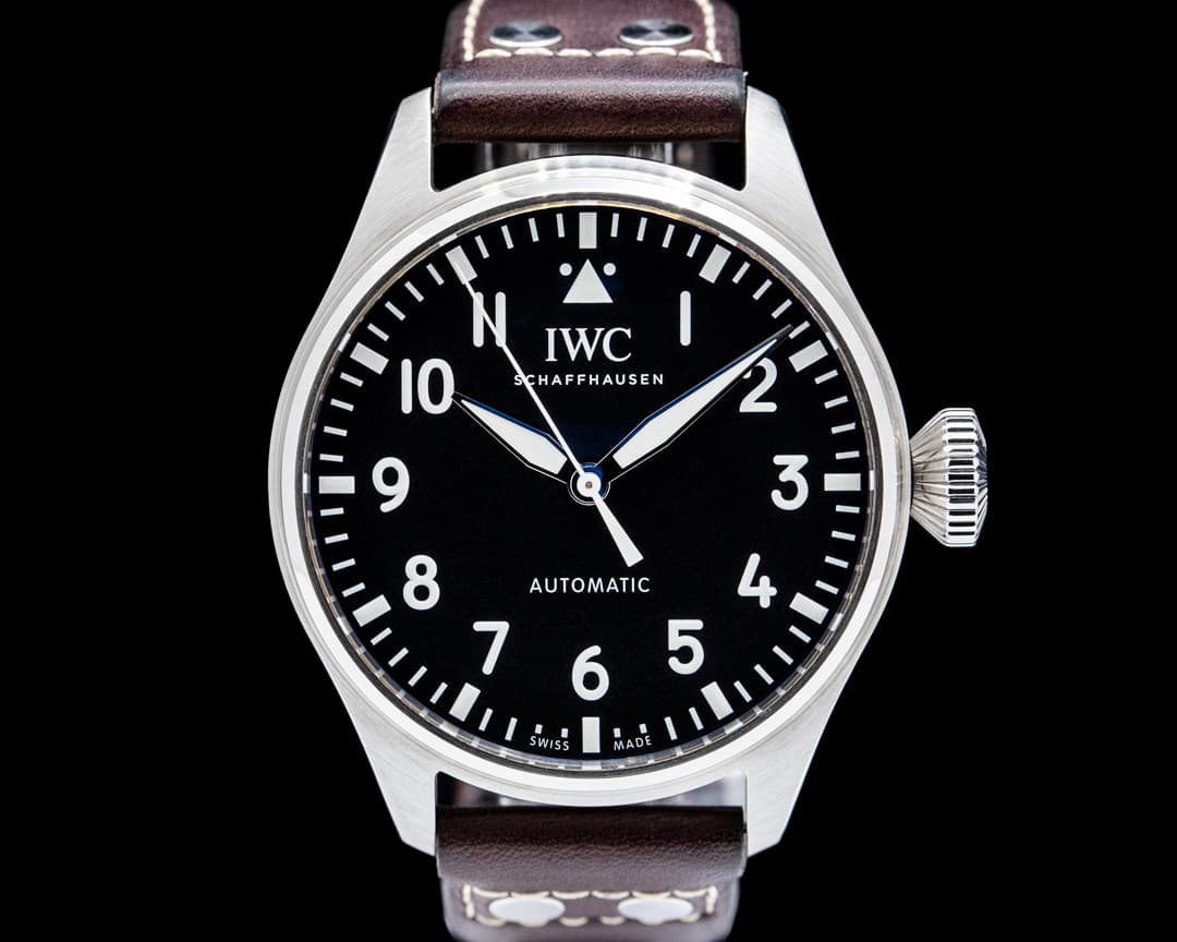 IWC IW329301 Big Pilot's Watch 43 SS Black Dial