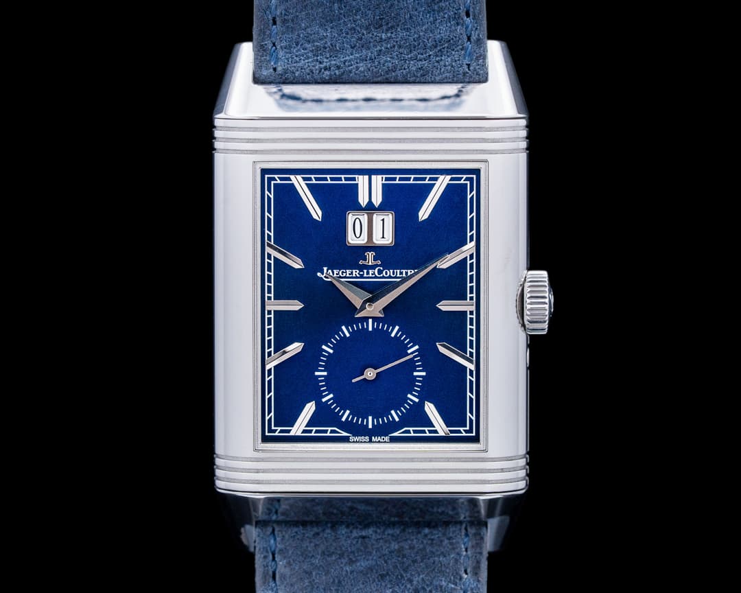 Jaeger-LeCoultre Q714845J Reverso Tribute Geographic SS Blue Dial 2025