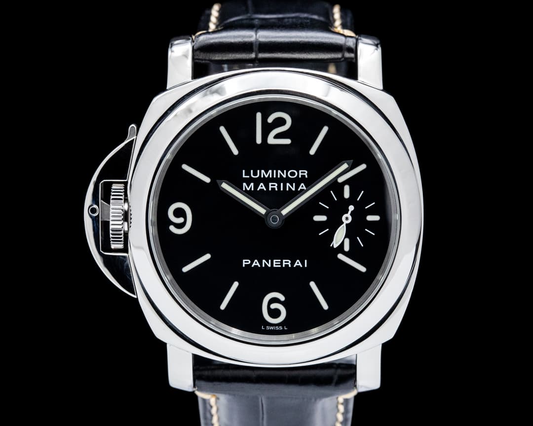 Panerai PAM00115 Luminor Marina Destro SS Black Dial LIMITED