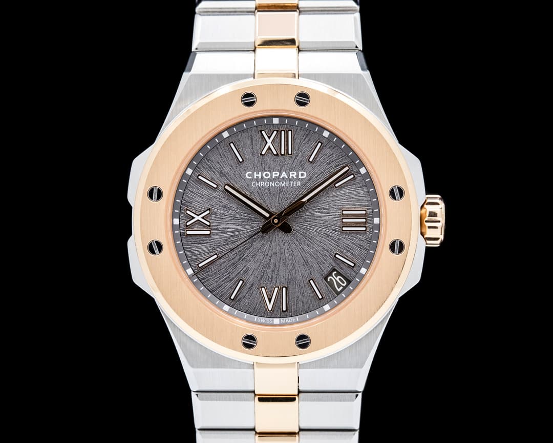 Chopard 298600 Alpine Eagle 41 18K RG / SS Gray Dial