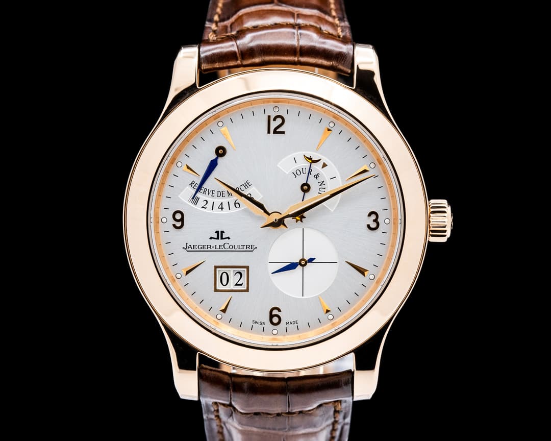 Jaeger-LeCoultre Q1602420 Master Eight Days 18K Rose Gold Silver Dial