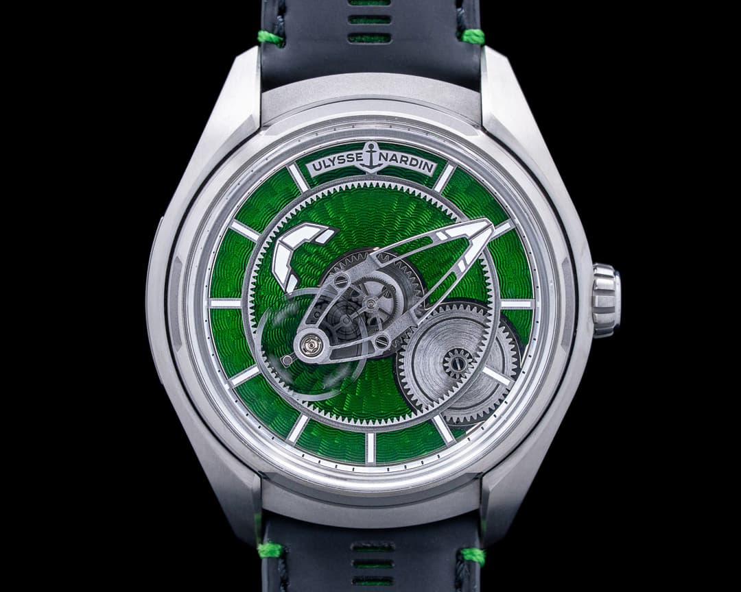 Ulysse Nardin Freak X Enamel Titanium Green Dial LIMITED