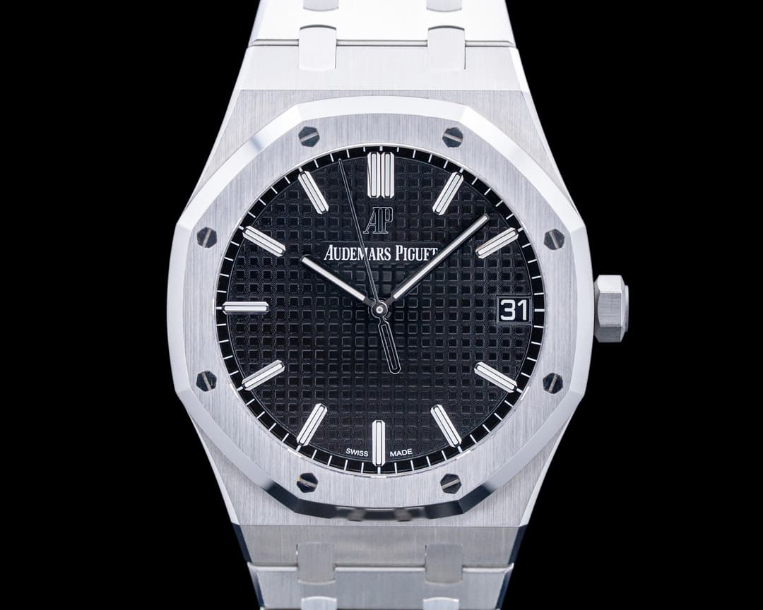 Audemars Piguet 15500ST Royal Oak 41MM SS Black Dial