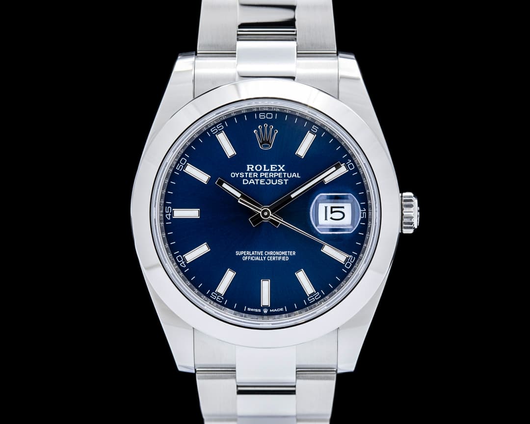 Rolex 126300 Datejust 41 SS Blue Dial 2025