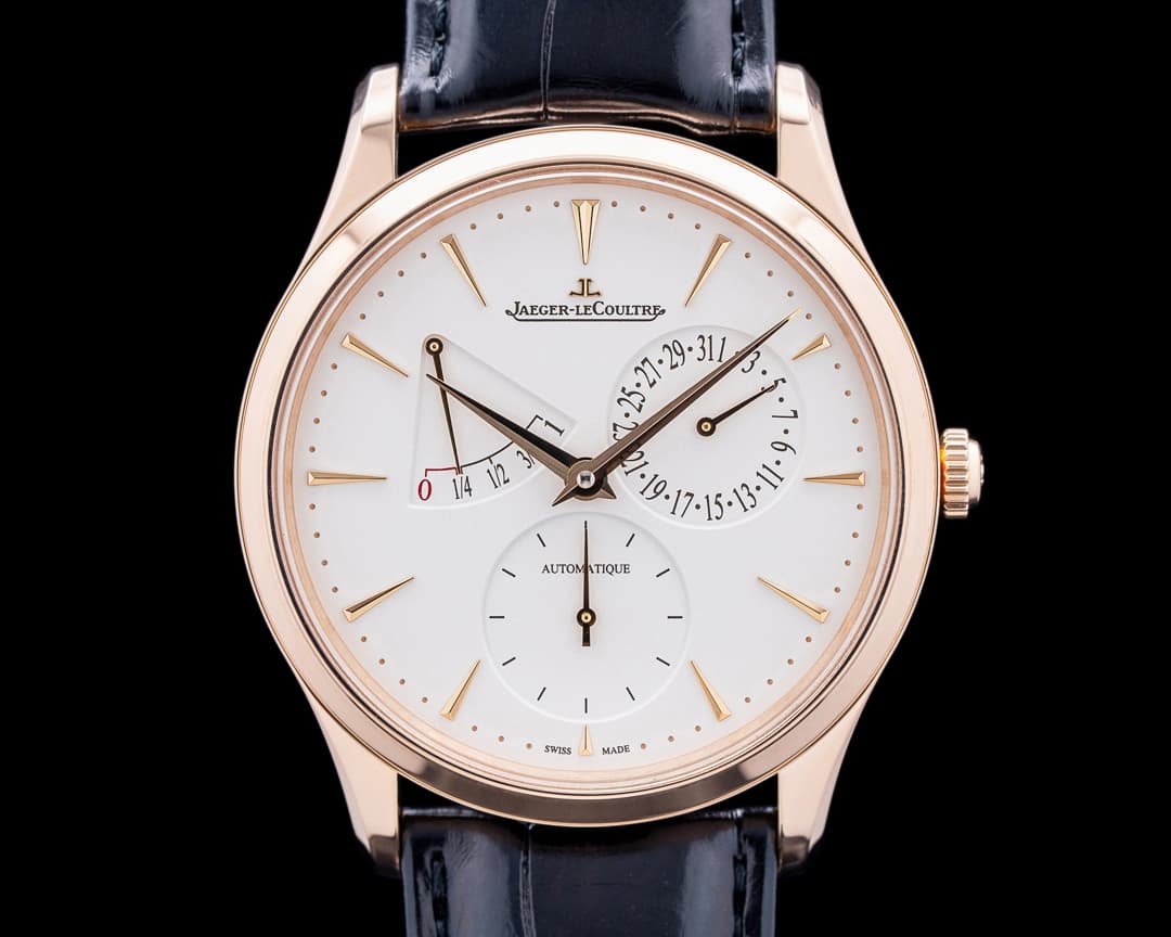 Jaeger-LeCoultre Master Ultra Thin Power Reserve 18K Rose Gold Eggshell Dial 2025