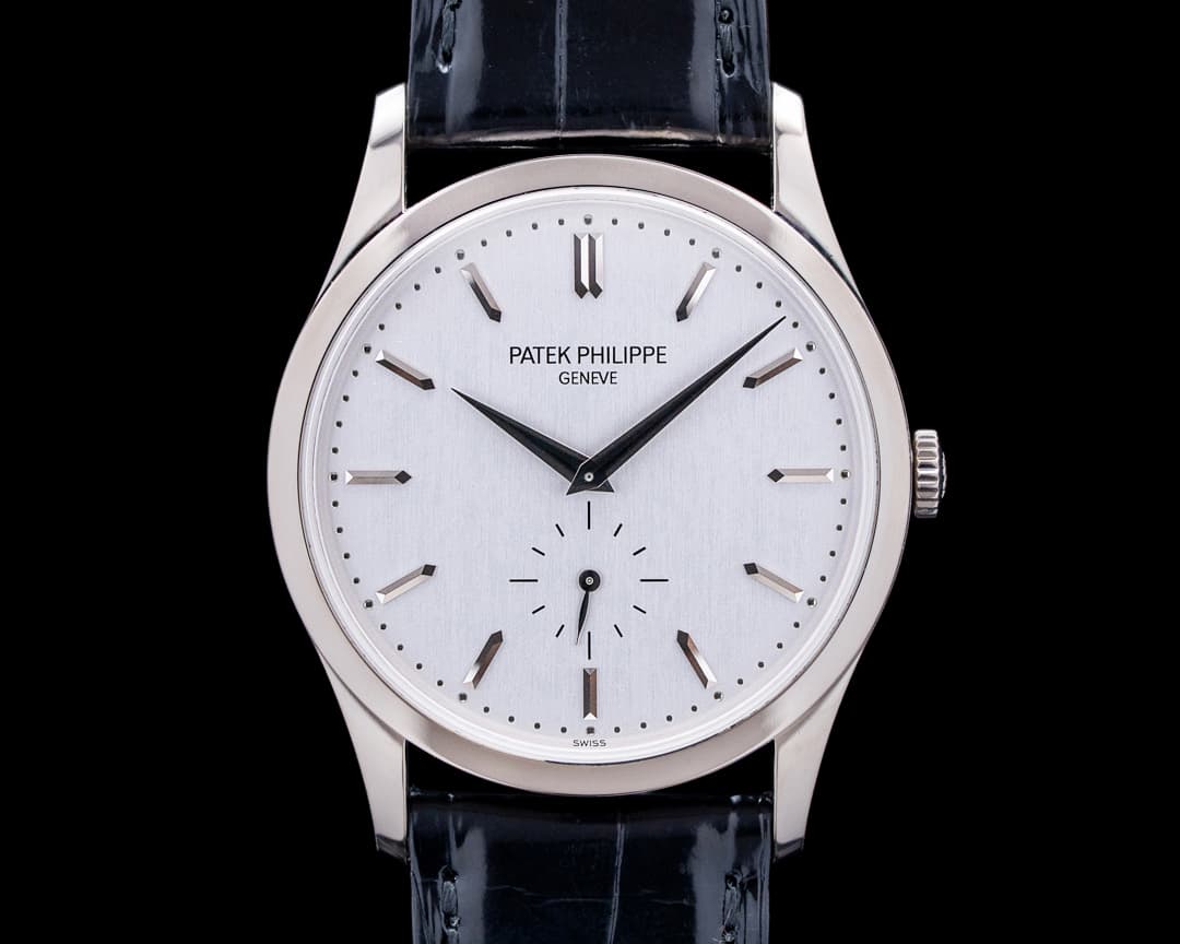 Patek Philippe 5196G Calatrava 18K White Gold Silver Dial