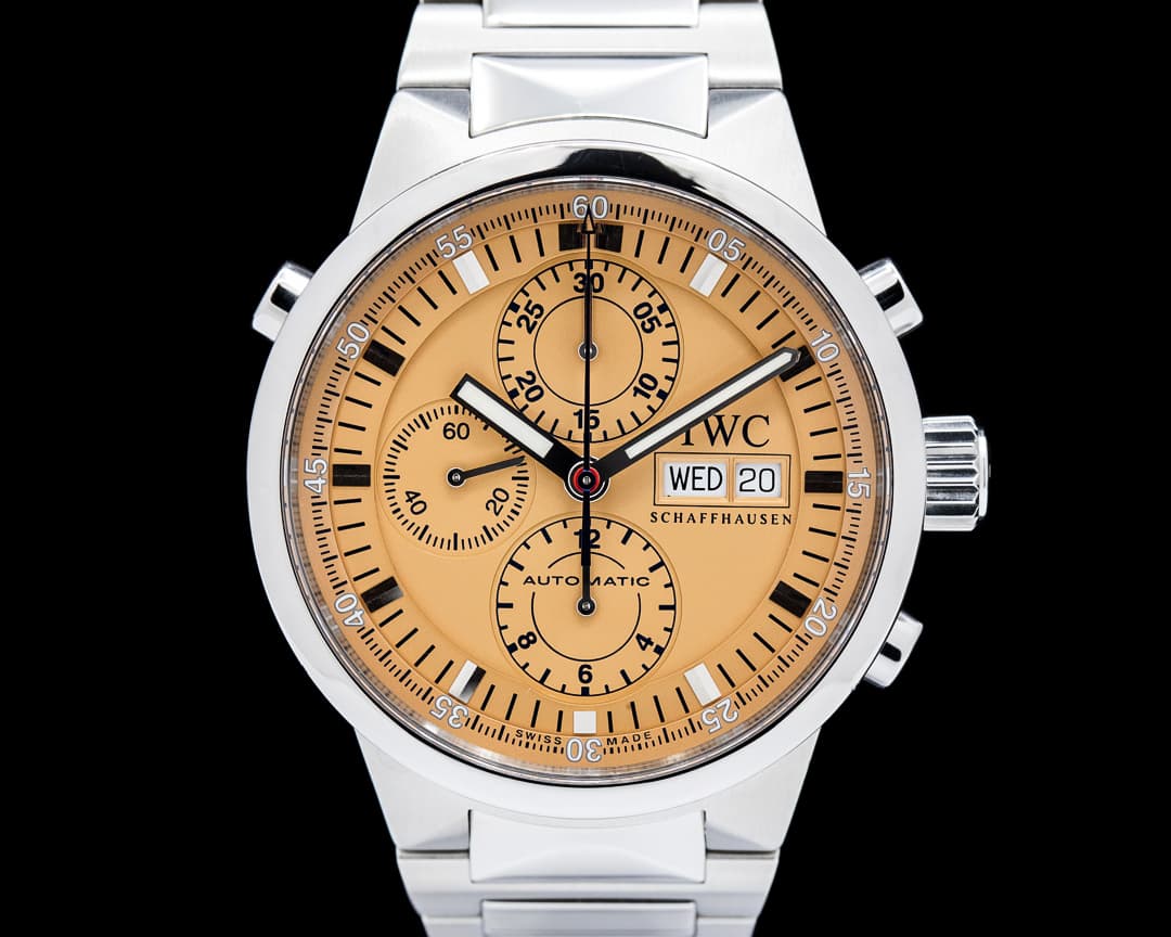 IWC IW371513 GST Rattrapante Chronograph SS Salmon Dial