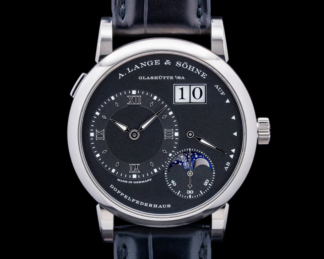 A. Lange & Söhne 192.029 Lange 1 18K White Gold Black Dial