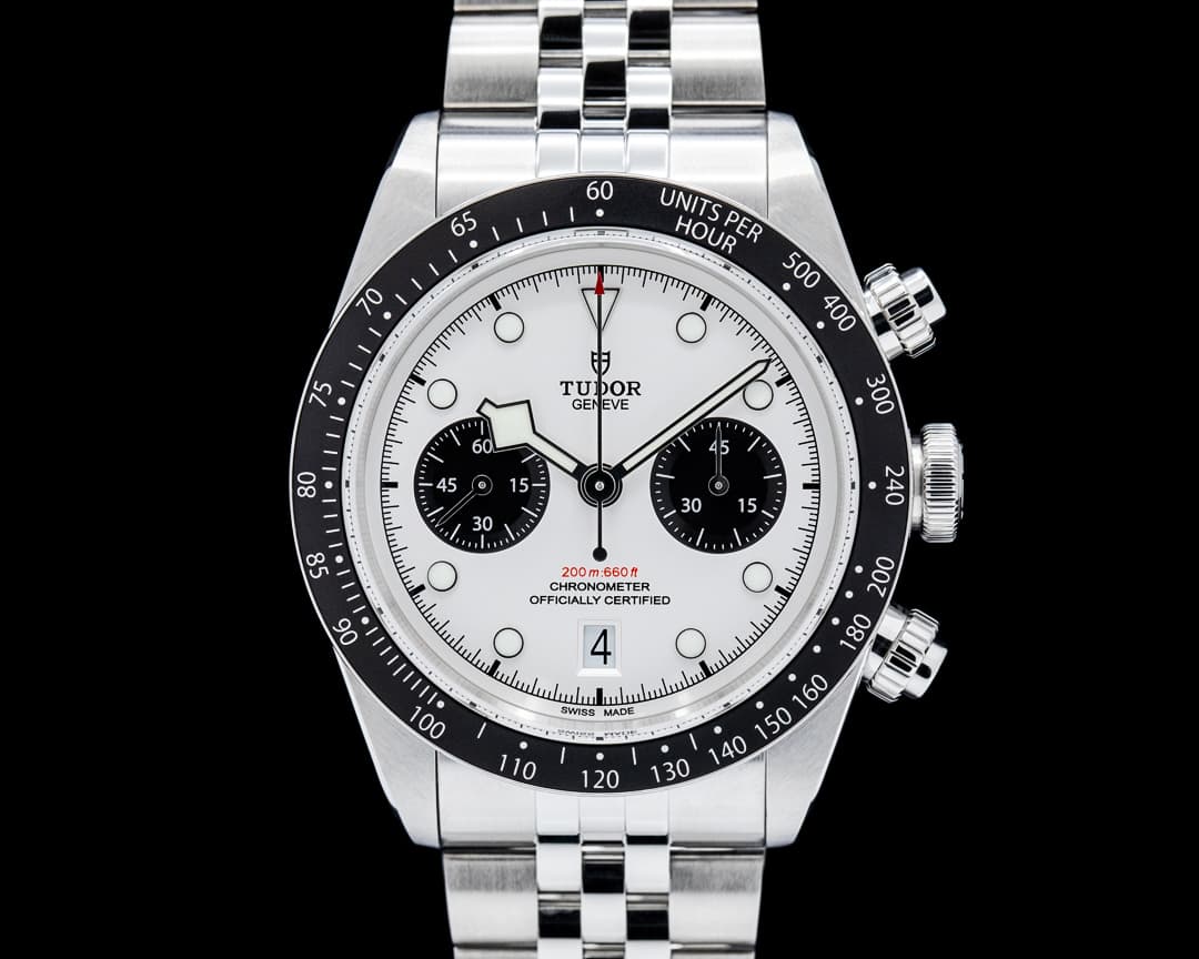 Tudor 79360N Black Bay Chrono SS White Dial 2025