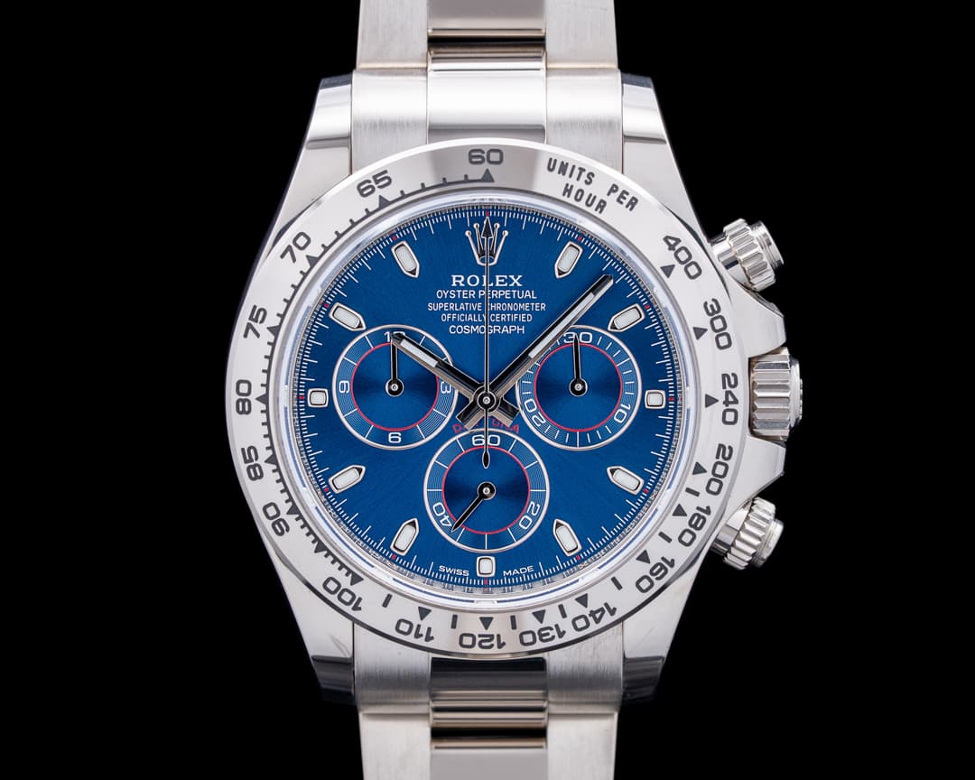 Image of Rolex 116509 Daytona 18K White Gold Blue Dial