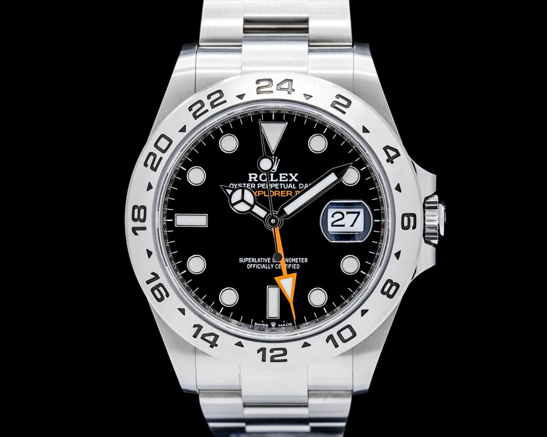 Rolex 226570 Explorer II SS Black Dial