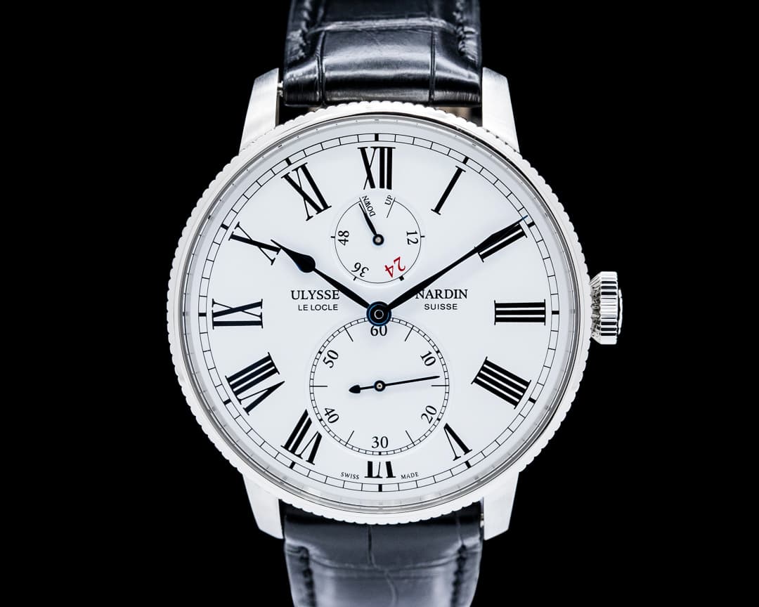 Ulysse Nardin Marine Chronometer Torpilleur "U.S. Navy" SS White Dial LIMITED