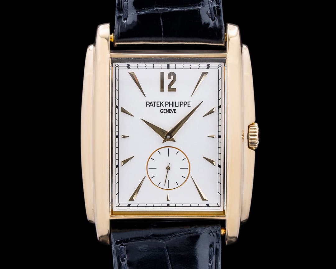 Patek Philippe 5124J Gondolo 18K Yellow Gold Silver Dial