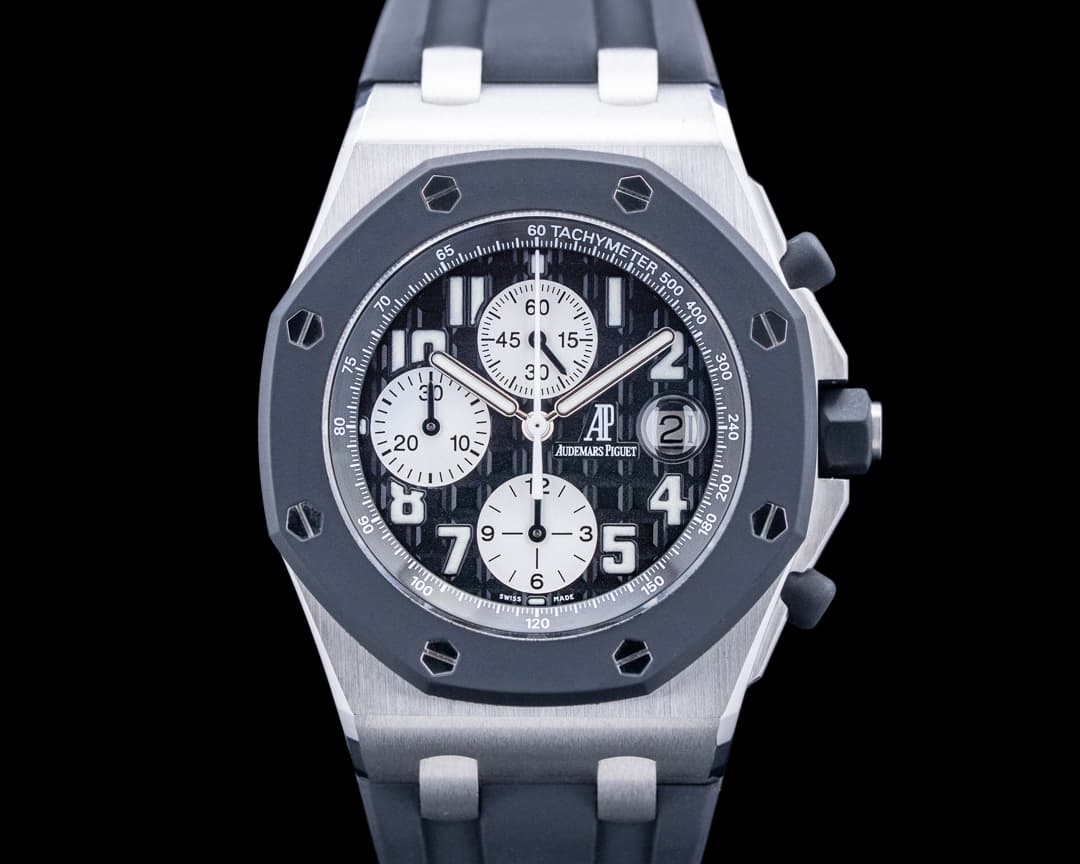 Audemars Piguet 25940SK Royal Oak Offshore Chronograph SS Black Dial