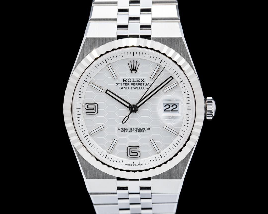 Rolex 127334 Land-Dweller 40MM SS White Dial 2026