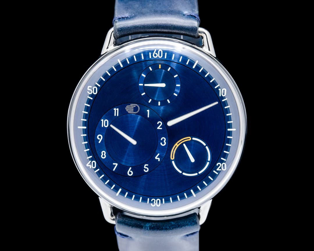 Ressence Type 1 Blue SS Night Blue Dial