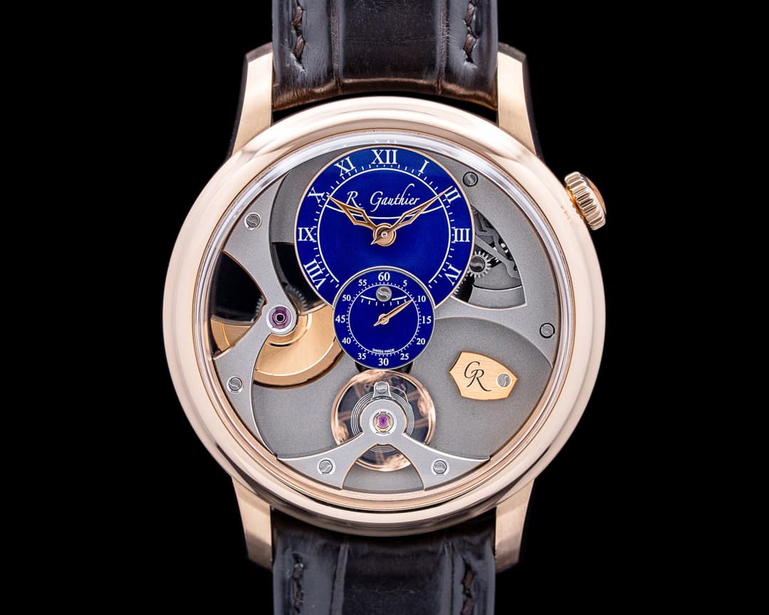 MON00325 Insight Micro-Rotor 18K Rose Gold Blue Enamel Dial 2026 LIMITED