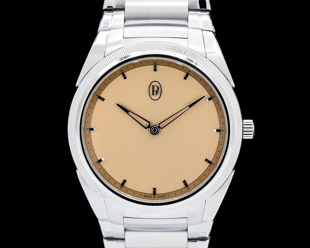 Parmigiani PFC914 Tonda PF Micro-Rotor SS Golden Siena Dial