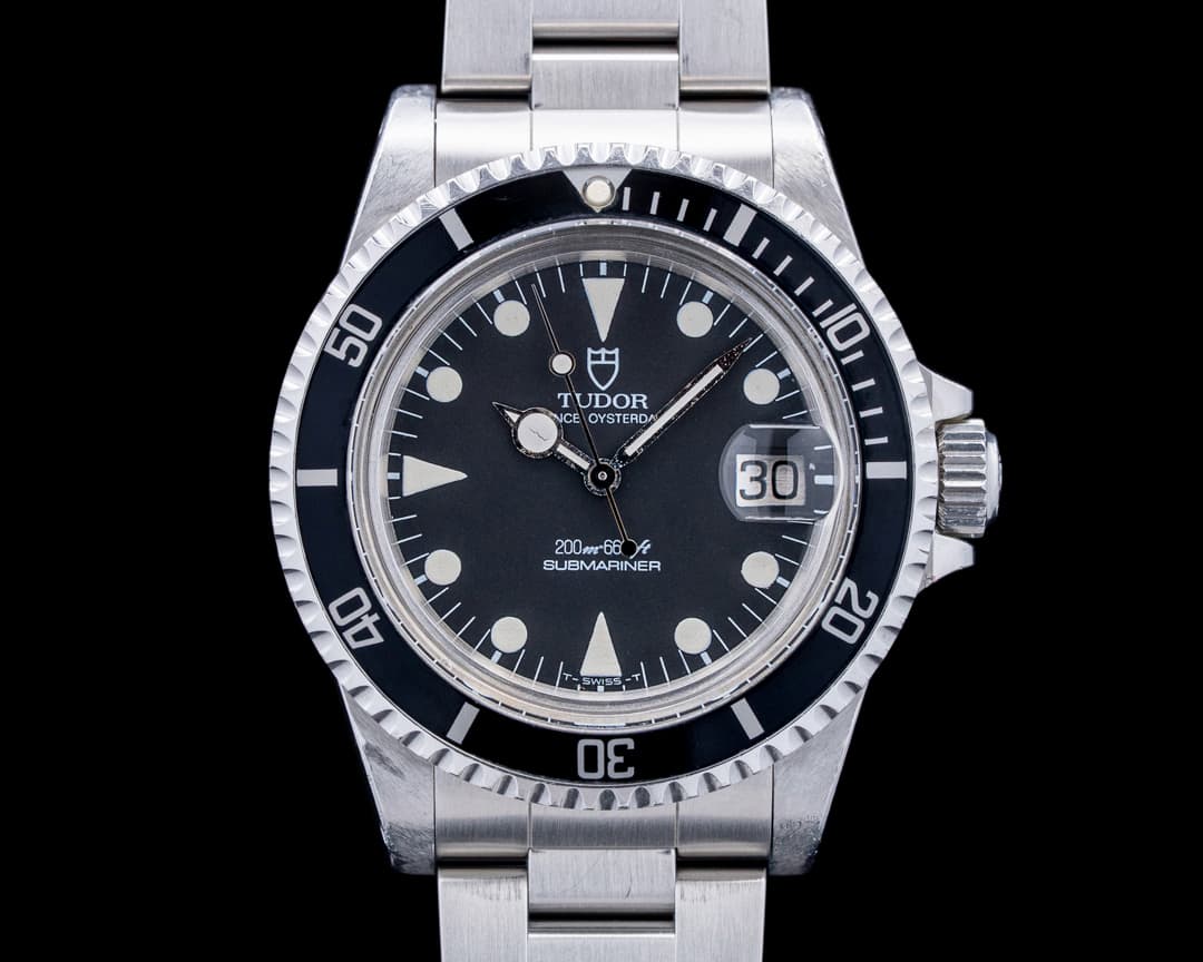 Tudor 76100 "Lollipop" Submariner SS Black Dial