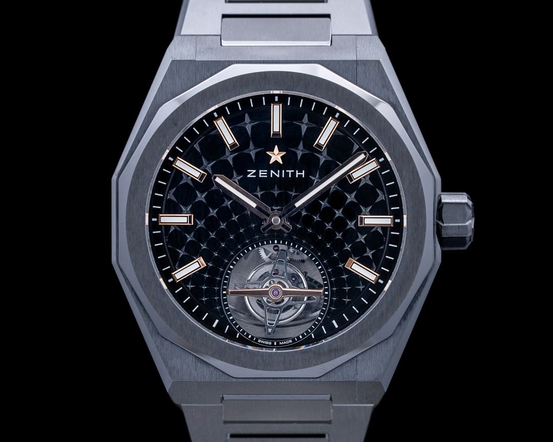 Zenith DEFY Skyline Tourbillon Ceramic Black Dial