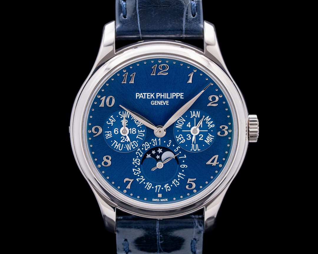 Patek Philippe 5327G Perpetual Calendar 18K White Gold Blue Dial