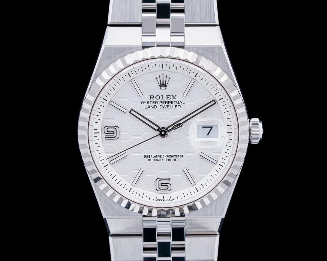 Rolex 127234 Land-Dweller 36MM SS White Dial 2026