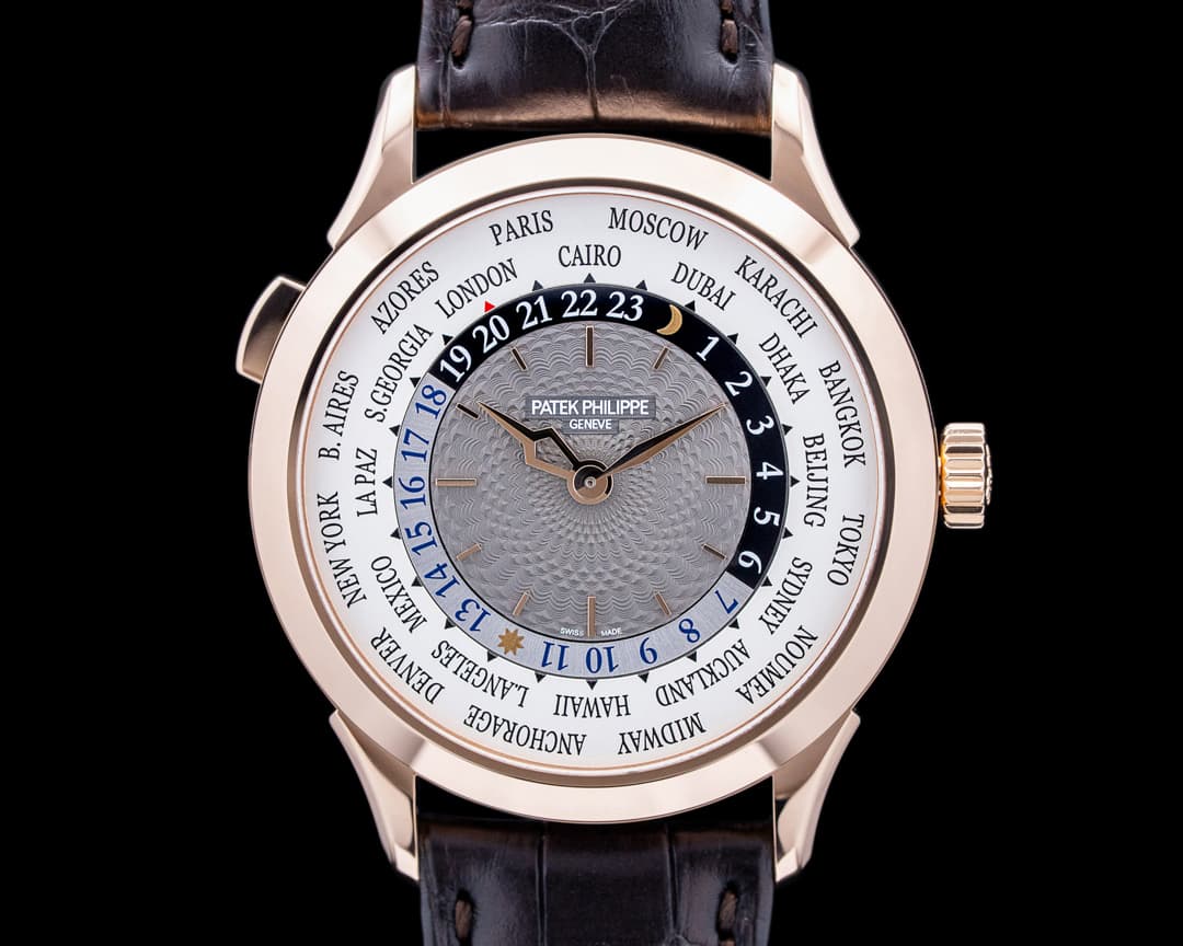 Patek Philippe 5230R World Time 18K Rose Gold Silver Dial