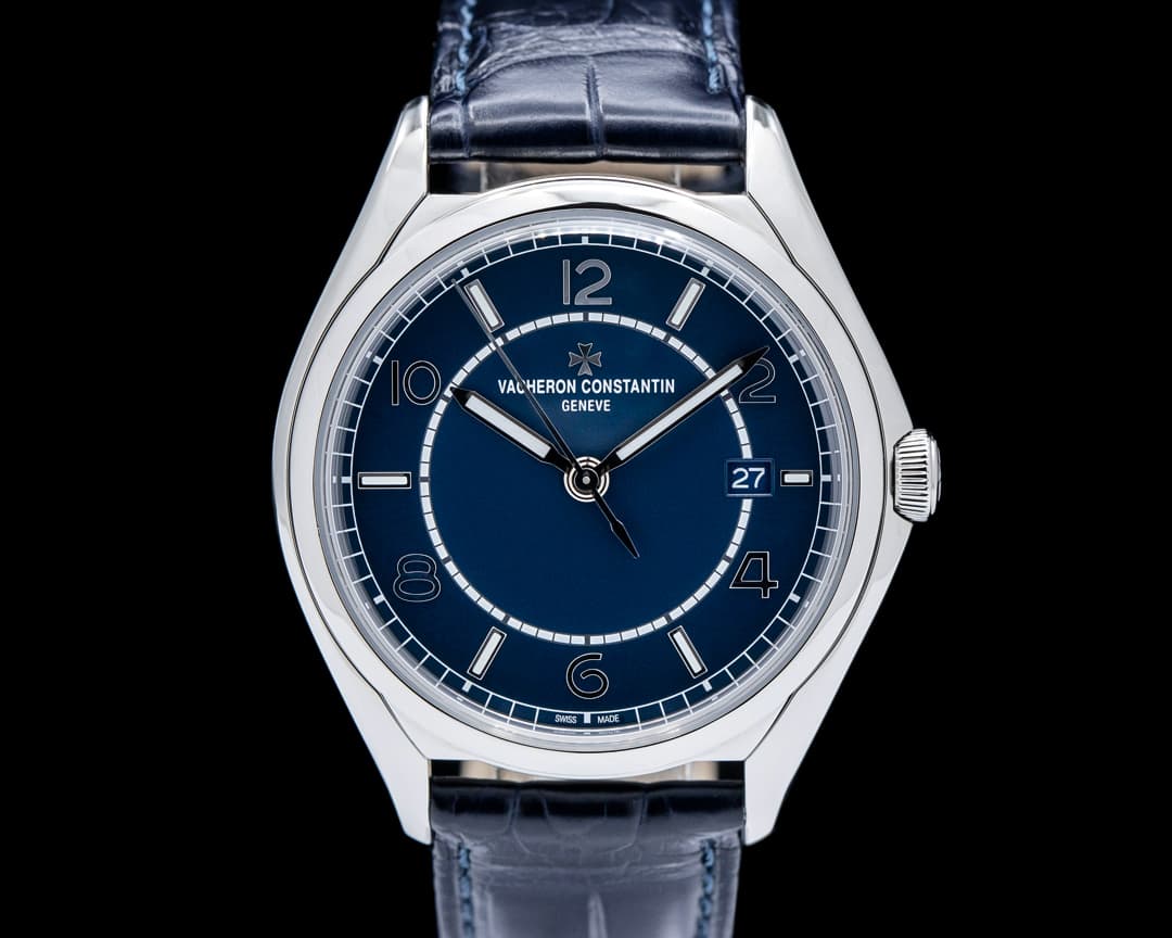 Vacheron Constantin 4600E Fiftysix Self-Winding SS Blue Dial