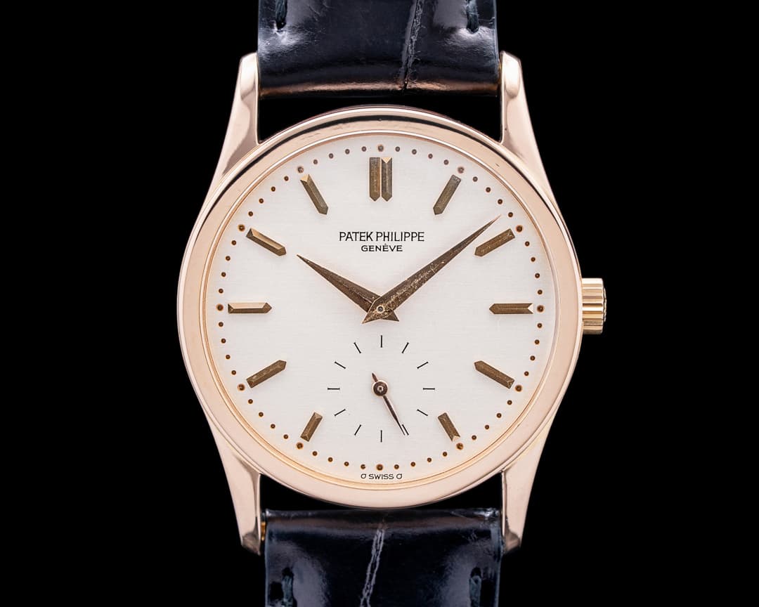 Patek Philippe 3796R Calatrava 18K Rose Gold Silver Dial